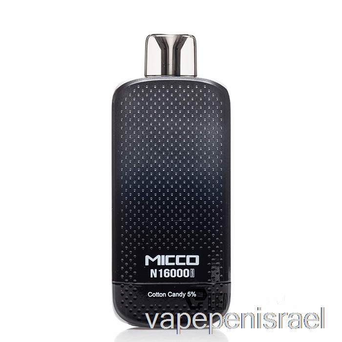 חד פעמי Vape ישראל Horizontech Micco N16000 צמר גפן מתוק חד פעמי
